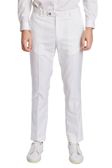  downing pants - slim - new white
