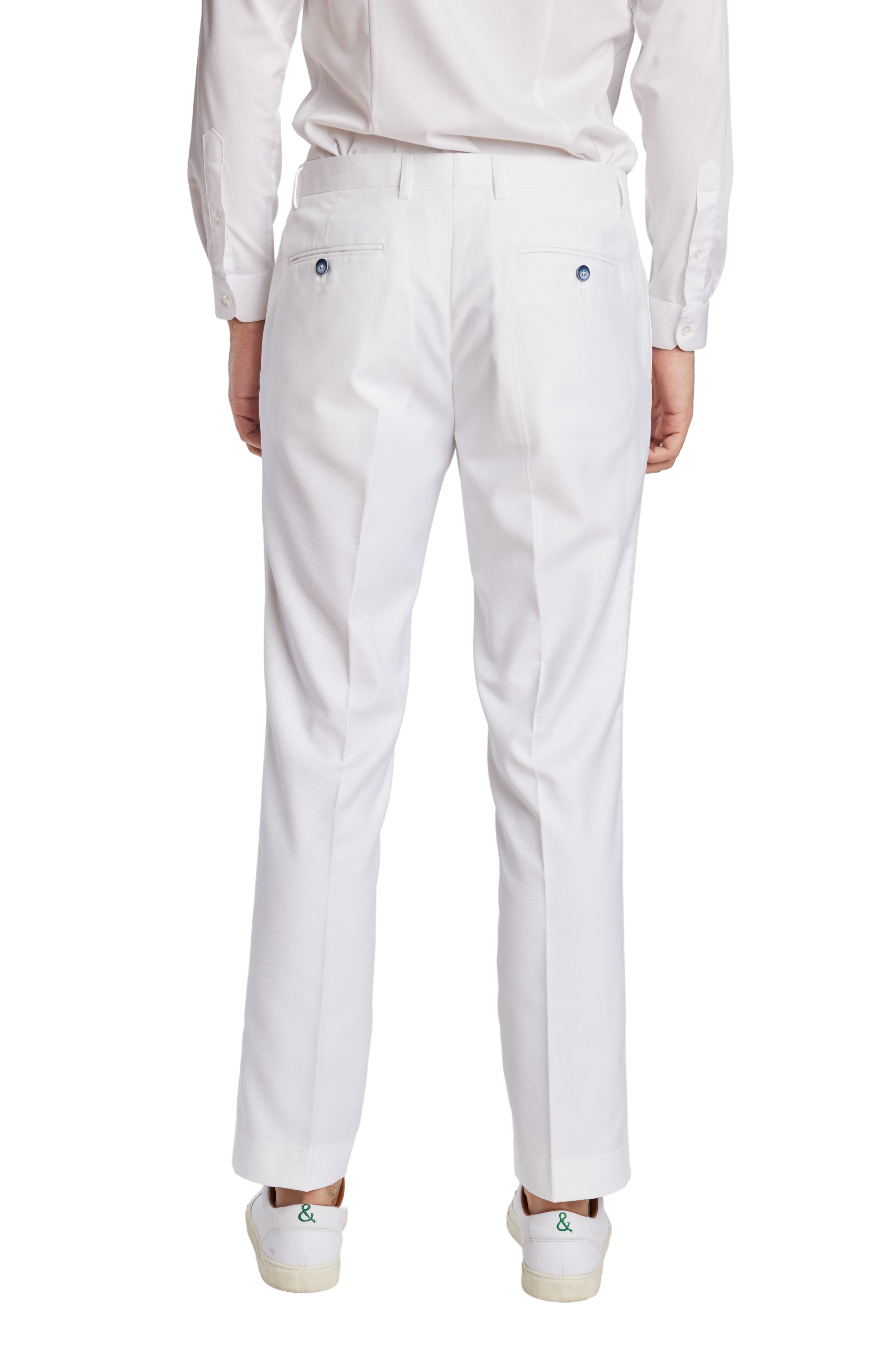 downing pants - slim - new white